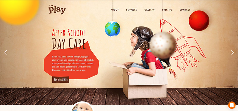 Kids Play - Kindergarten WordPress Theme