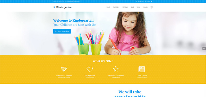 Kindergarten | Children WordPress Theme