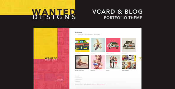 Wanted | Personal Portfolio, Blog and CV
