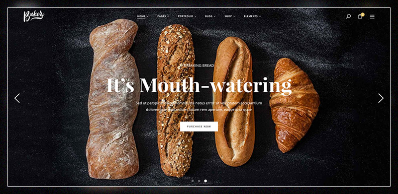 Bakery | WordPress Bakery, Cakery & Food Theme
