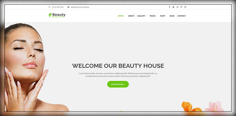 Beautyhouse - Health & Beauty WordPress Theme
