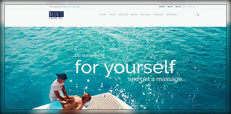 Bleute - WordPress theme Beauty | Spa | Hair Salon | Makeup | Hair | Yoga | Booking WooCommerce