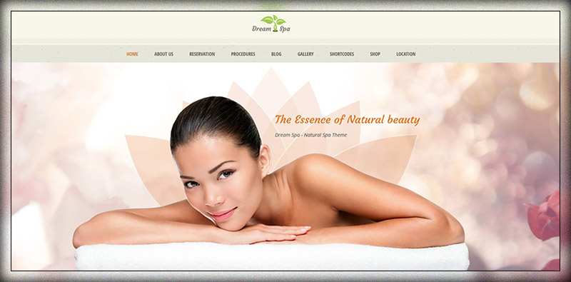 Dream Spa - Salon, Spa WordPress Theme