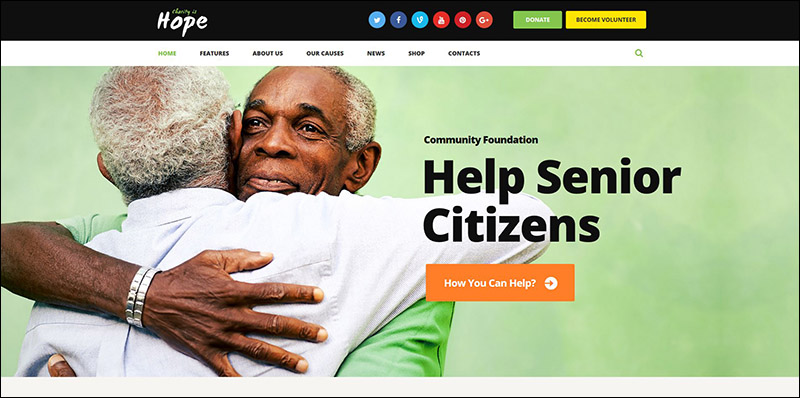 Hope | Non-Profit, Charity & Donations