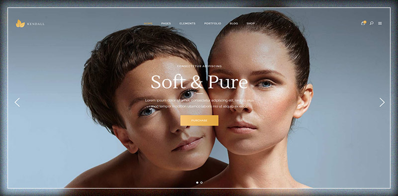 Kendall - A Stylish Theme for Spa, Hair & Beauty Salons