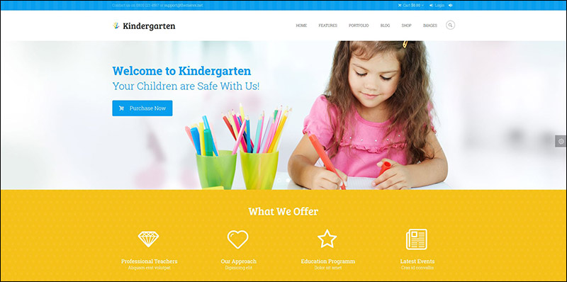 Kindergarten | Children WordPress Theme