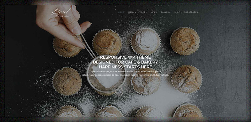 Liesel - Cafe, Dining and Bakery WordPress Theme