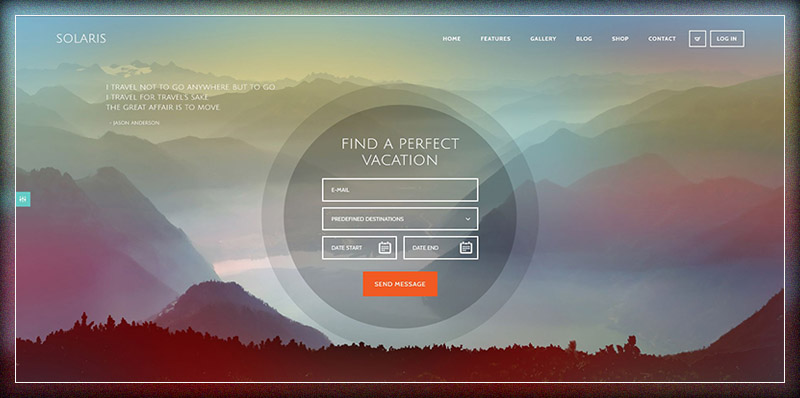 Solaris | Travel Agency WordPress Theme