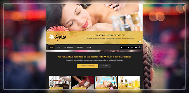 Spalon - Responsive WordPress Theme