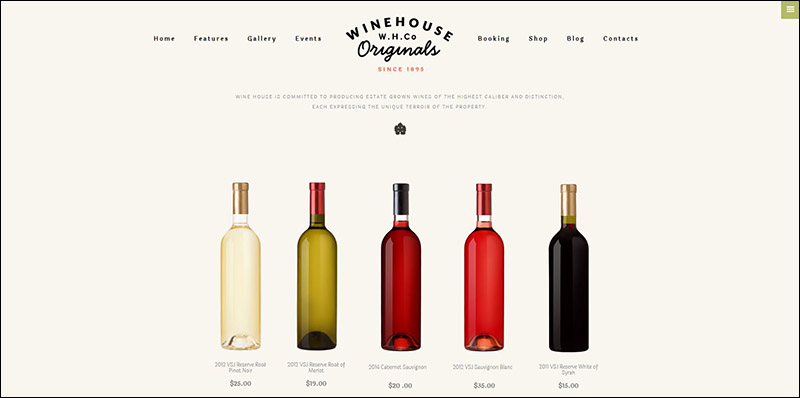 Wine House | Winery & Restaurant Theme