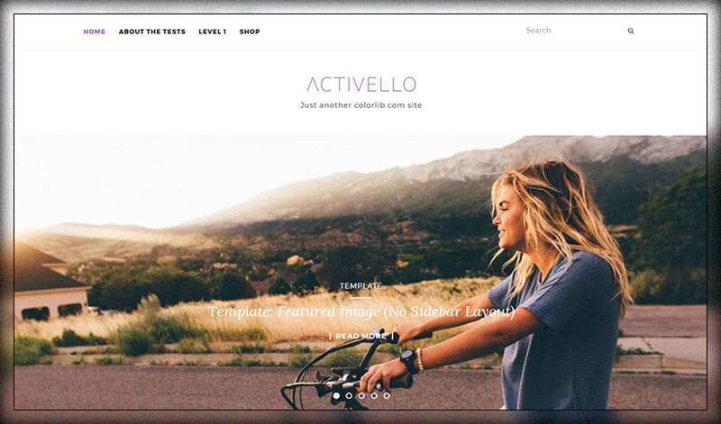 Activello – Simple Multipurpose Blog Theme