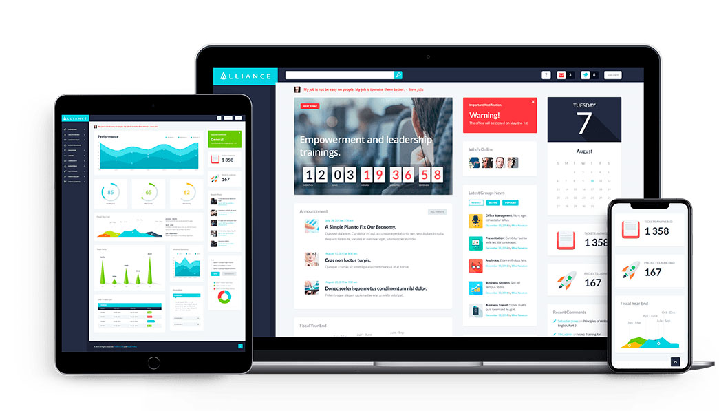 10 Intranet & Extranet WordPress Templates and Themes
