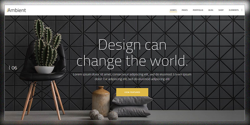 Ambient - A Contemporary Theme for Interior Design, Decoration, and Architecture