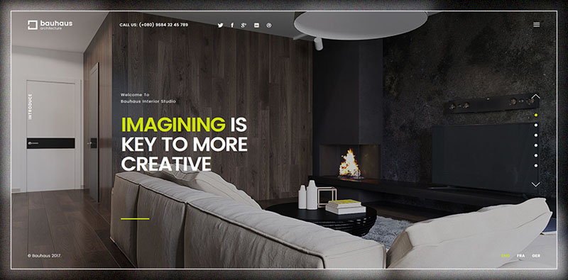 Bauhaus - Architecture & Interior WordPress Theme