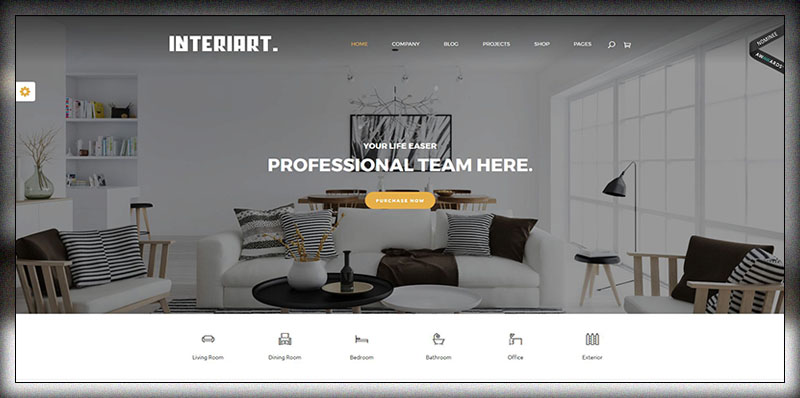 InteriArt - Furniture & Interior WordPress Theme