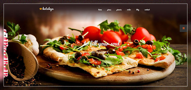 Kataleya - Restaurant Pizza Coffee WordPress Theme