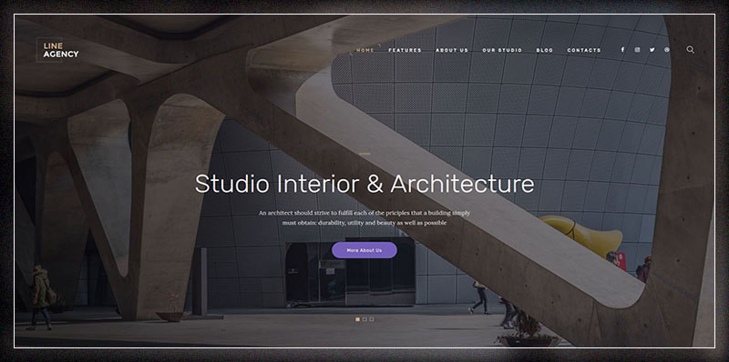 Line Agency | Interior Design & Architecture Theme