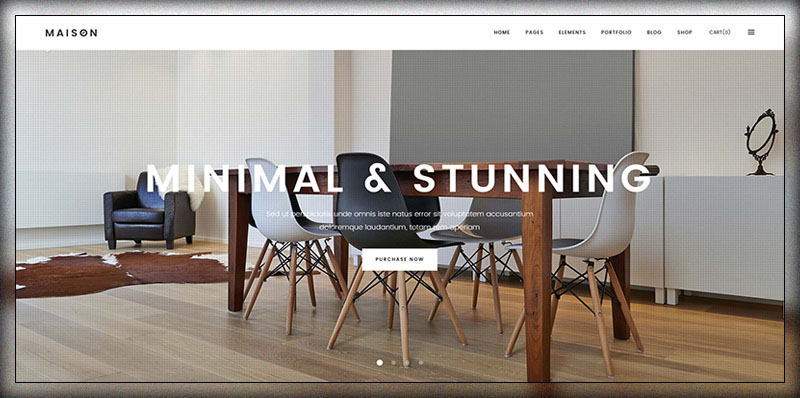 Maison - A Modern Theme for Architects and Interior Designers