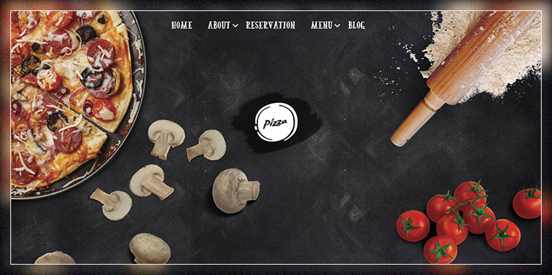 Pizza - Restaurant Cafe WordPress Theme