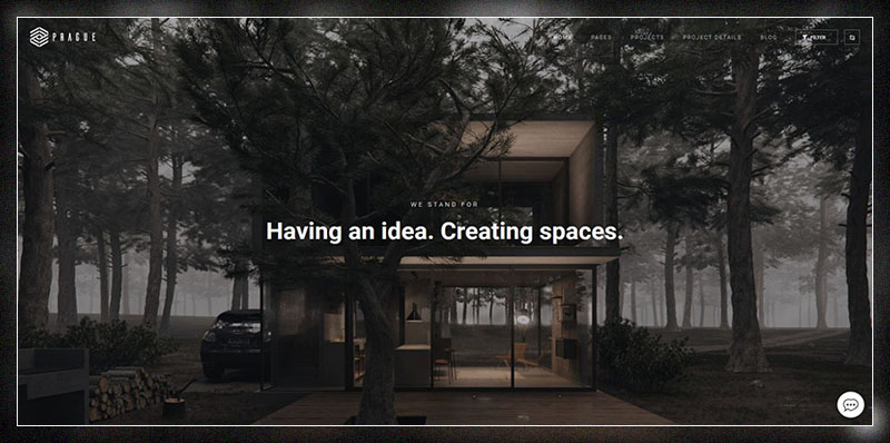 Prague - Architecture and Interior Design WordPress Theme