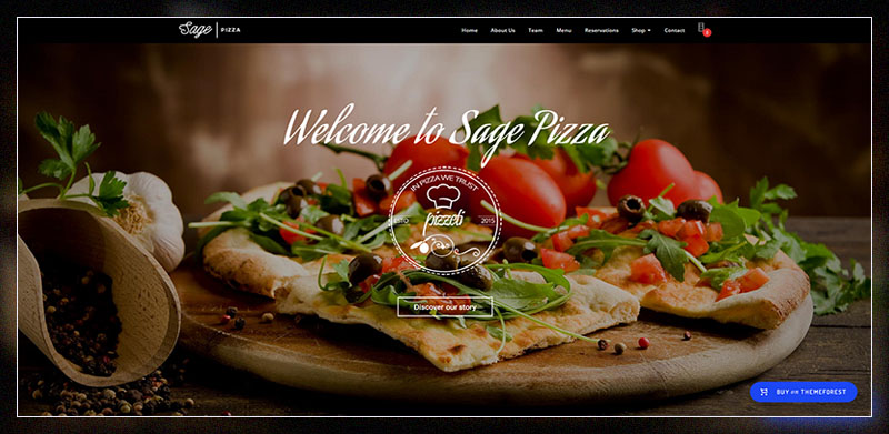 Sage - WordPress Restaurant Theme