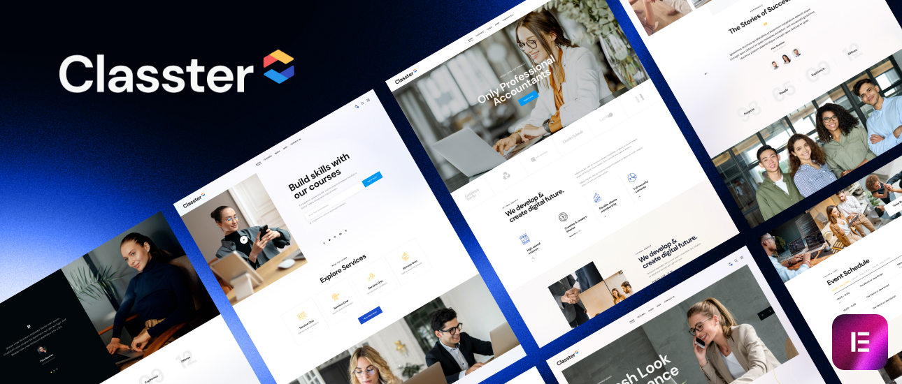 Classter – A Colorful Multipurpose WordPress Theme