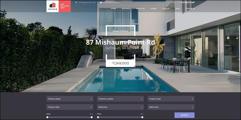 Estate - Property Sales & Rental Theme