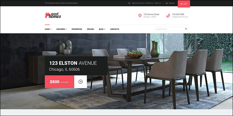 Good Homes | Real Estate Theme