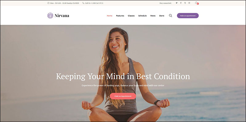 Nirvana | Yoga Studio and Fitness Club
