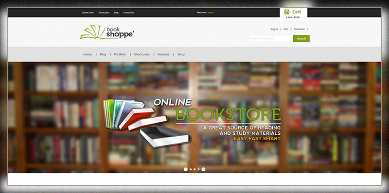 Book Store Responsive WooCommerce Theme