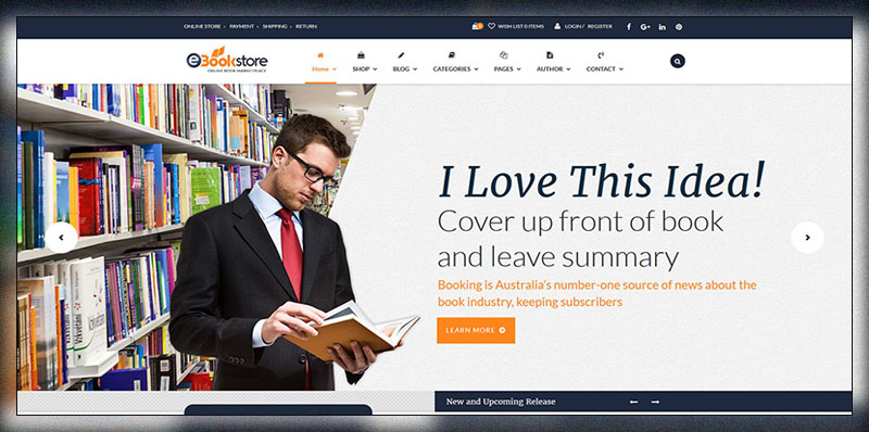 Book Store WordPress Theme - BookStore WP