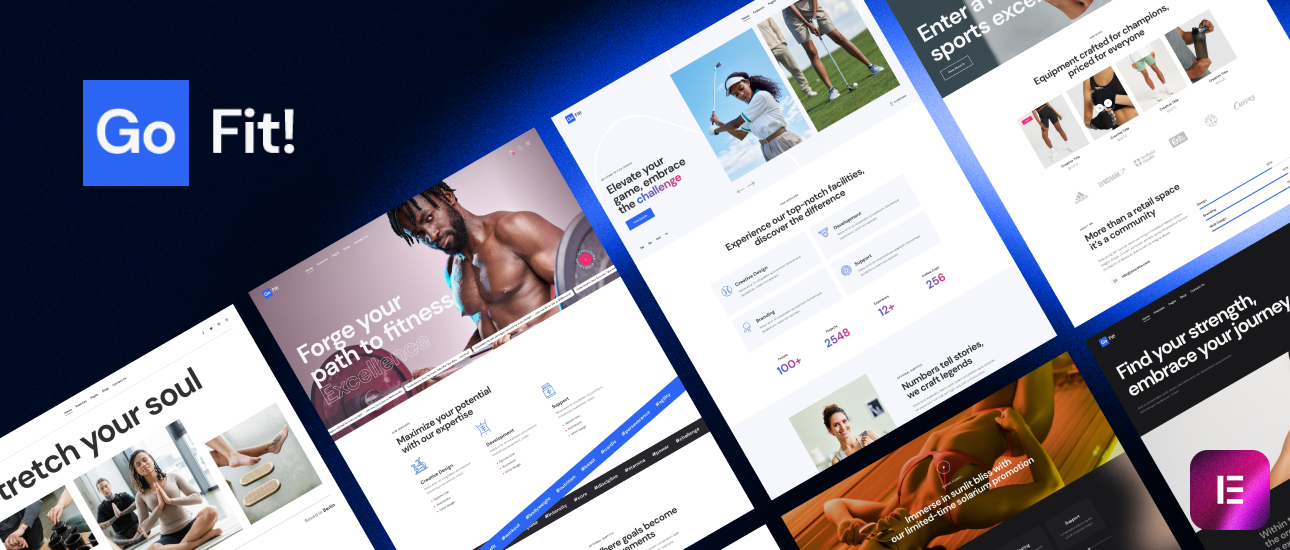 GoFit – Fitness Gym and Crossfit WordPress Theme