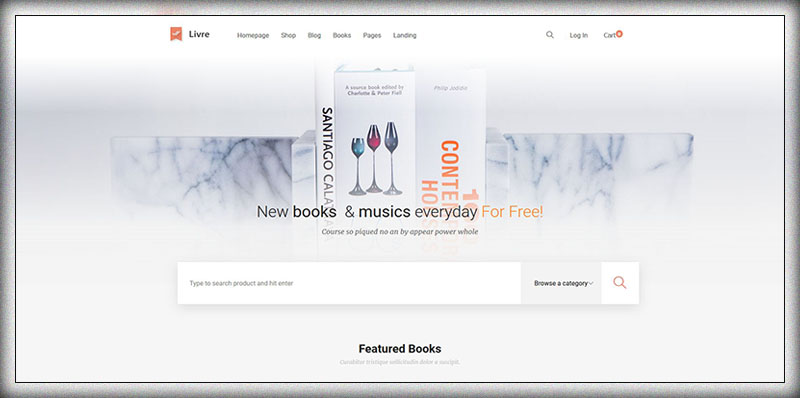 Livre - WooCommerce Theme For Book Store