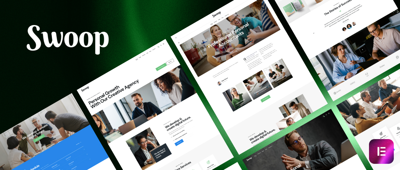 Swoop – Web Studio and Creative Agency WordPress Theme