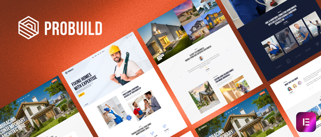 ProBuild – Construction Business and Building Company WordPress Theme