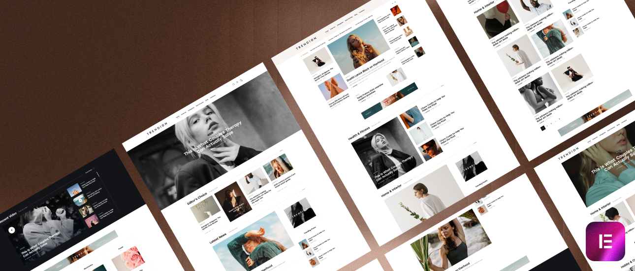 Trendion – A Personal Lifestyle Blog and Magazine WordPress Theme