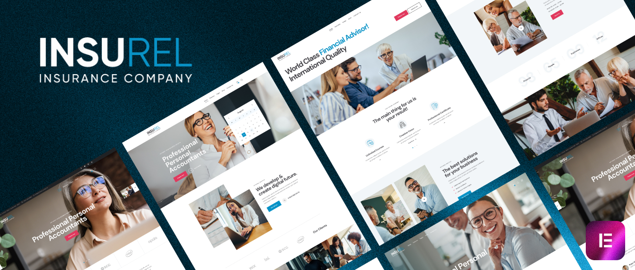 InsuRel – Insurance and Finance WordPress Theme