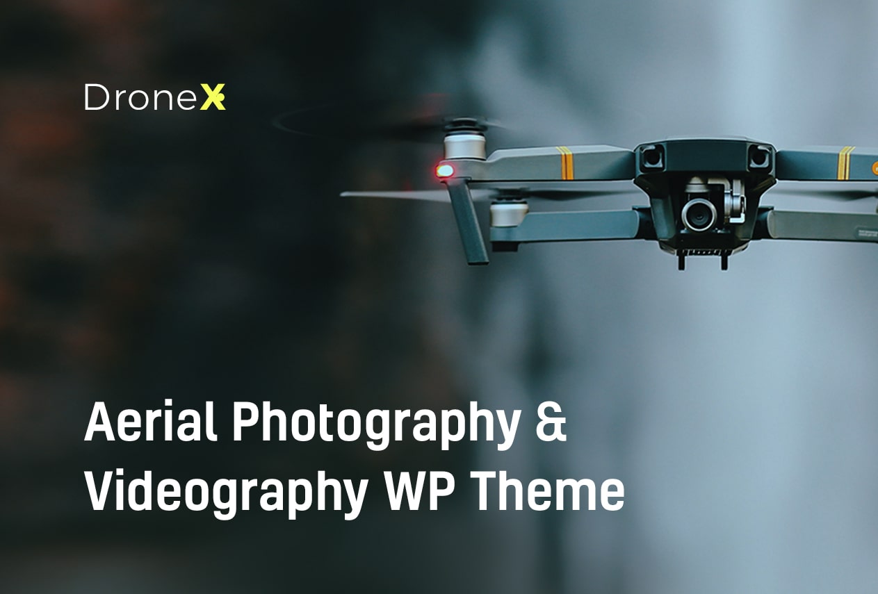 DroneX | Aerial Photography & Videography WordPress Theme