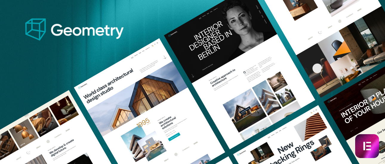 Geometry – Interior Design and Furniture Shop WordPress Theme