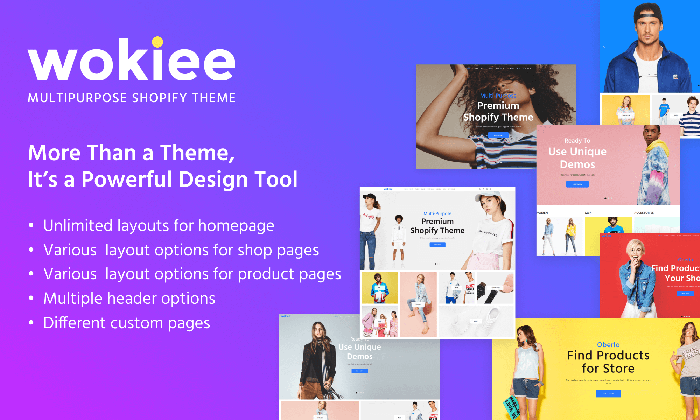 Wokiee - Multipurpose Shopify Theme