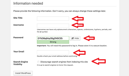 wp-installation-banner-setup