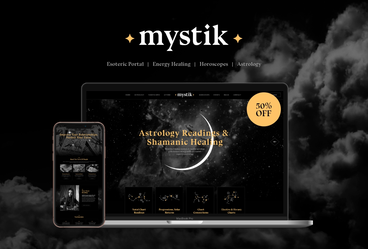 Astrology and Esoteric Horoscope WordPress Theme