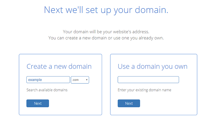 bluehost-domain-pick