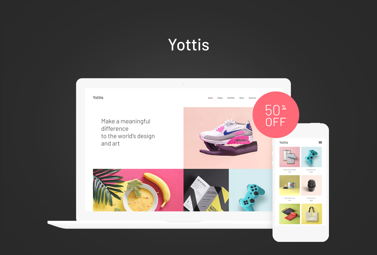 Personal Creative Portfolio WordPress Theme