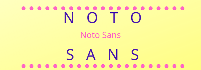 Noto Sans