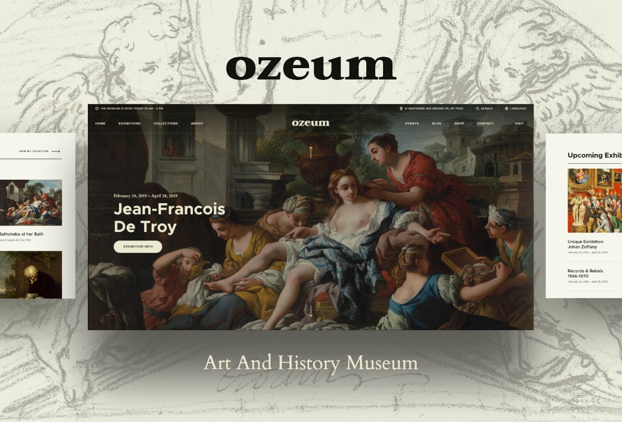 Art Gallery and Museum WordPress Theme