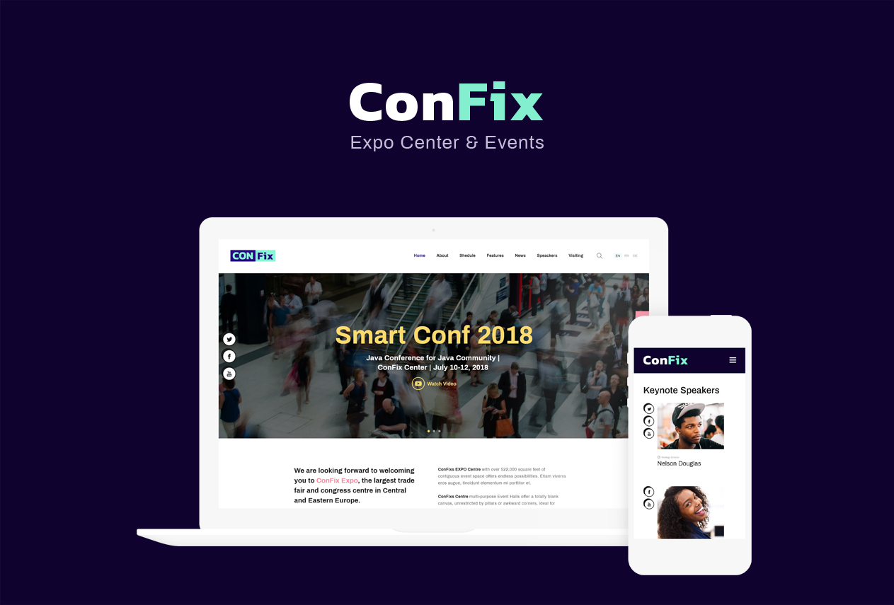 expo and events WordPress themes