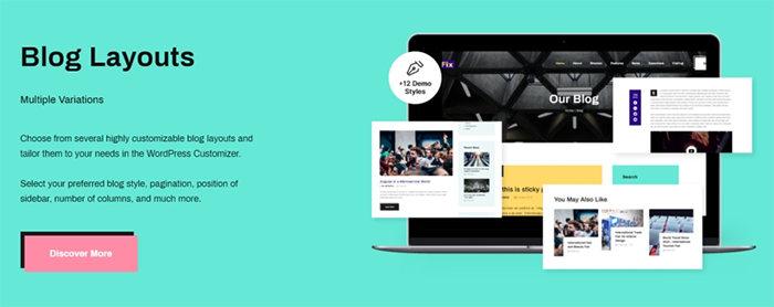 flexible blog styles