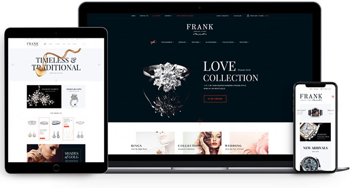 Jewelry & Watches Store WordPress Theme