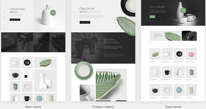 Several Stylish Homepages
